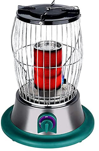 Stufa a Cherosene Portatile, Stufa a Gas Naturale da 3000 W, Riscaldamento a 360 ° a Tutto Tondo, Riscaldamento efficiente Portatile con Protezione anticaduta, per terrazza Interna ed Esterna