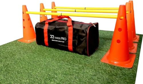 ND Sports Best Dog Agility Set Jump Training Equipment Pets Jumping Hurdle Cones XMAS Gift