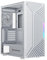 Nfortec Nervia Torre Gaming Mid Tower ATX con 3 Ventiladores PWM, Frontal mallado, Cristal Templado – Color Blanco