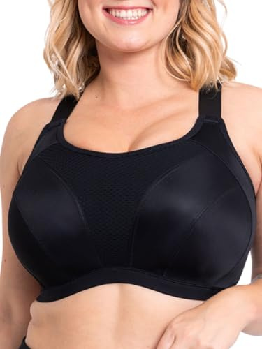 Curvy Kate Everymove Underwired Multiway Womens Sports Bra, Black, F-K