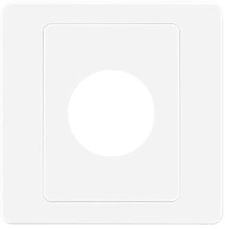 Schickes Steckdosenpanel Mit Kabelverdecker Vielseitige Steckdosen Abdeckplatte Modernes Dekoratives Panel Für 86-Typ Wandsteckdosen Kabelmanagement Panel Möbel Hardware Abdeckung Steckdosen