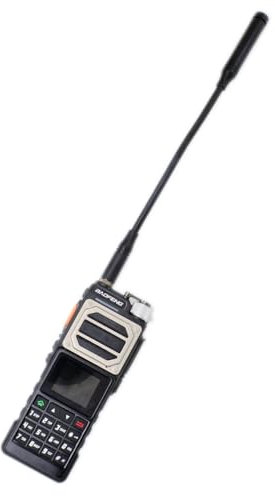 QUANSHENG UV25L Two Way Radio 10W Tri Bands Copy Frequency High Powerful USB Type C Soft Gain Gooseneck Antenna HAM Walkie Talkie Wireless Communication