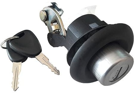 Barillet Serrure de Coffre Hayon Arrière AVEC 2 Clés compatible avec LOGAN I de 2006 à 2013 et SANDERO I de 2008 à 2012-6001550798 905020198R