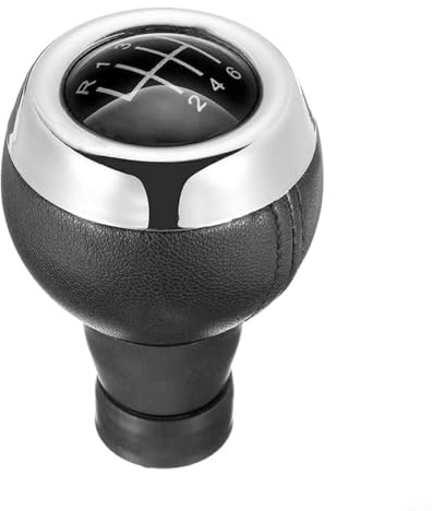 Aprilsunnyzone Pomo de palanca de cambios manual de 6 velocidades para Mini Cooper R55 R56 R57 R58 R59 F55 F56 F54 F57 para Countryman R60 R61 2006-2017 Reemplazo (negro)