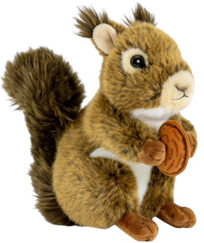 Carl Dick Eichhörnchen mit Nuß 17cm. Plüschtier, Stofftier, Kuscheltier 3709