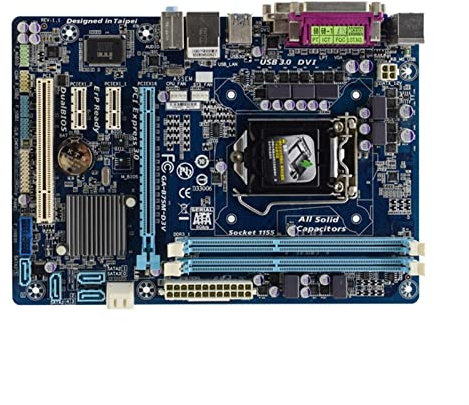 Computer Motherboards Fit For GIGABYTE GA-B75M-D3V Desktop Motherboard Socket LGA 1155 DDR3 16GB B75 PCI-E 3.0 USB3.0 Corei3i5i7 Cpus Micro ATX