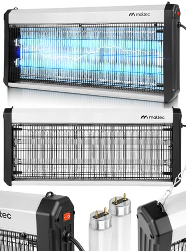 MalTec MasterKiller Destructeur d'insectes électrique 40 W UV Lampe anti-moustiques Piège à insectes