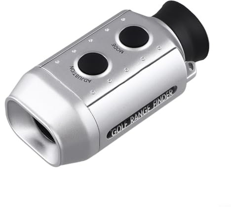 Feeshoppher Range Finder da golf con ingrandimento 7x, 850 m, misuratore di distanza digitale con doppia modalità per misurazione del campo da golf, incluso kit di pulizia