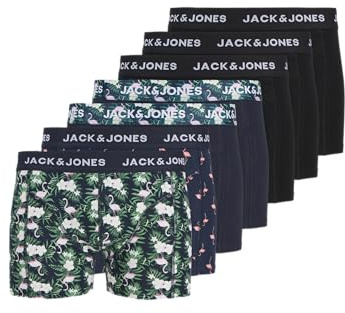 JACK & JONES Jacflamingo Flower Trunks 7 Pack