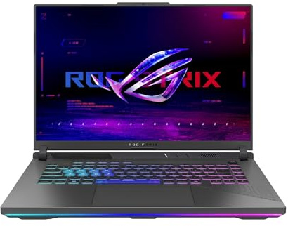 ASUS ROG Strix G16 Laptop / 16 1920x1200 165Hz / 16 Cores AMD Ryzen 9 9955HX NVIDIA GeForce RTX 5060 / 32GB DDR5 3TB NVMe SSD/Four-Zone RGB Backlit Keyboard Wi-Fi 6E / Win10 Pro