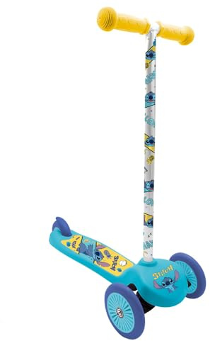 Paw Patrol Skye Stitch Spiderman 3-Rad Kinderroller, Unisex Scooter für Jungen und Mädchen ab 3 Jahre, max. 20 KG 3-Wheel Roller