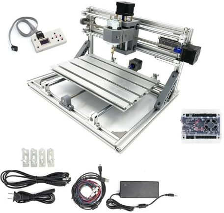 BQHHWTZ 3 axes GRBL CNC 3018 - Fraiseuse à bois avec driver hors ligne