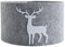 STOBOK Albero di Natale Collare Gonna Feltro Renna Xmas Tree Ring Base Stand Cover Mat Casa Colonica Copertura del Piede per Artificiale sotto Gli Alberi di Natale Decorazione 60Cm