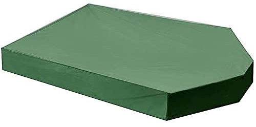 Sandkasten Abdeckung mit Kordelzug, Wasserdicht Pool Abdeckung- Oxford Tuch Abdeckplane Schutzplane Staubdicht UV-beständig Schutz Haube,Sandkasten Terrasse Garten Außenanlagen 160*113*22cm (gray)