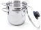 Rivadossi RIV610B18 Pasta Pot, Cm 18, Confezione e Cop Induzione Pe105 Lt3