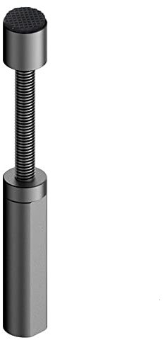 NewZC Grafikkarten Halter GPU Aluminiumlegierung Halterung mit Magnet Grafikkarte Höhenverstellbare Leichte Video Karte Sag Halter für Verschiedenen Gehäusekonfiguratione MATX, ATX, ITX usw-Schwarz L