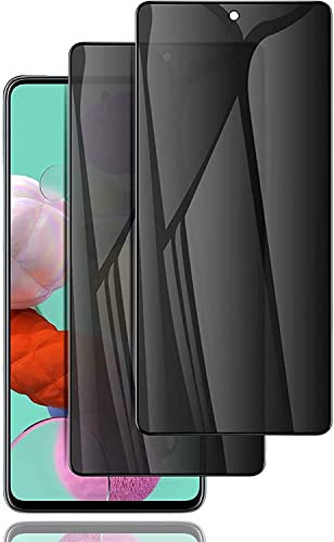 Hkess 2 Piezas Protector Pantalla de Privacidad para Xiaomi Mi A2 Lite/Redmi 6 Pro - Anti-espía Cristal Templado 3D Cobertura Completa, Anti Spy Vidro Templado 9H dureza Screen Protector
