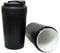 Travel Coffee Cup, Coffee Travel Mug with Leakproof Lid, Insulated & Reusable, Ceramic Lined, Eco-Friendly for Hot & Cold Drinks 380ml (Black)