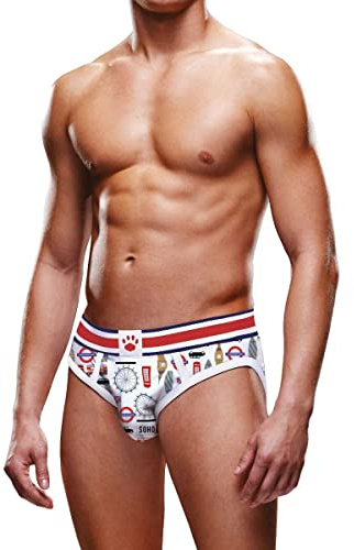Prowler Soho London City Themed Pants, Size XS 26-28 Waist Multi