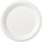 Baruffa Bio BARUFFABIO - Piatti super rigidi 26 CM in polpa di cellulosa compostabili e biodegradabili extra resistenti colore bianco 50 pz