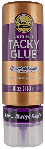 All Purpose Tacky Glue – Dries Clear– 4 OZ – Single
