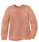 Disana Aran-Pullover Kinder - 100% Bio-Merino – atmungsaktiv & kuschelig warm - Unisex Gr. 86-140 - nachhaltig & fair - ideal für kalte Tage Dank fluffigem Strick - Made in Germany | Rosé Gr. 86-92