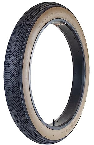 MEGHNA Fat Bike Tire 20/26x4 Zoll Fahrrad Reifen Mid-Friction Kompatibel Ersatz Fahrradreifen für Mountain Snow and Beach Bike (26X4, 1 Stück Braun)