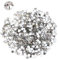 2880 Piezas 2mm Diamantes Set, Plata Diamantes de Imitación, Redondo Cristal, SS6 Antiadherente Rhinestones, Plana Strass para Manualidades, Ropa, Decoración de Bricolaje