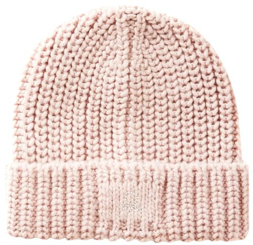 United Colors of Benetton Mädchen Strickmütze 105hca008 Beanie-Mütze, Rosa, M
