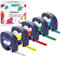 5x Hehua LetraTag 12mm x 4m Kompatibel für Dymo Etikettenband Bänder 91221 91222 91223 91224 91225, für Letratag xr Etikettenband LT110T LT100H QX50 LT100T XR XM 2000 Plus