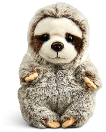 Living Nature Baby Faultier Kuscheltier Plüschtier | Flauschiges und Kuscheliges Dschungeltier | Weiches Spielzeuggeschenk für Neugeborene und Babys | Naturli Umweltfreundlich