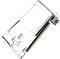ibasenice Pièces De Cordier Banjo Cordier Banjo Traditionnel Pour Banjo À 5 Cordes Accessoire De Cordier De Chevalet En Métal Argenté Pièce De Rechange Facile À Installer