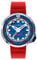 Nubeo Men's 50mm Ventana Automatic Limited Edition Uncharted Blue Watch with Silicone Strap NB-6102-03