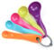 JEXOWIQ Ensemble de cuillères doseuses - 5pcs doseuse plastique,cuillères doseuses de couleurs de différentes capacités,cuillères doseuses en plastique pour outils de mesure de liquides et de poudres