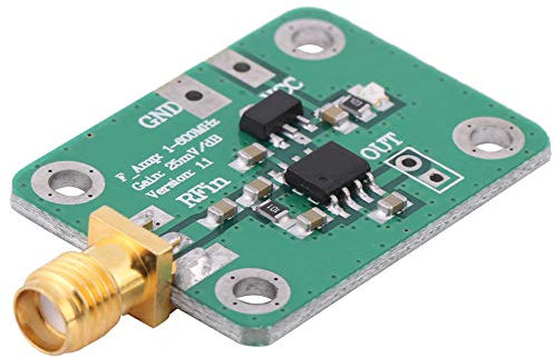 Logarithmic Detector RF Logarithmic Detector Radio Frequency Power Meter 1-600MHz Power Detection Module Logarithmic Amplifier Demodulation RF Power Meter -74dBm~+18dBm