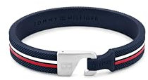 Tommy Hilfiger Jewelry Silikonarmband für Herren - Erhältlich aus Weiss oder Blau