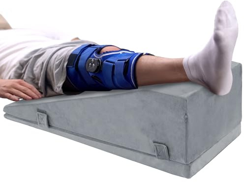 ROYALAY Leg Elevation Pillows for After Surgery, Adjustable Height Knee Surgery Recovery Equipment, Knee Replacement Recovery Aids for Hip Ankle Pain Relief Patent Pending