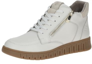CAPRICE Comfort Damen Sneaker hoch aus Leder Mehrweite H