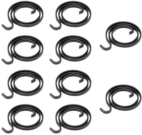 Bamyli Ressort Porte de Garage Basculante 10 Pièces Ressorts de Torsion 2.2mm pour Remplacement de Poignée, Montage Facile et Rapide