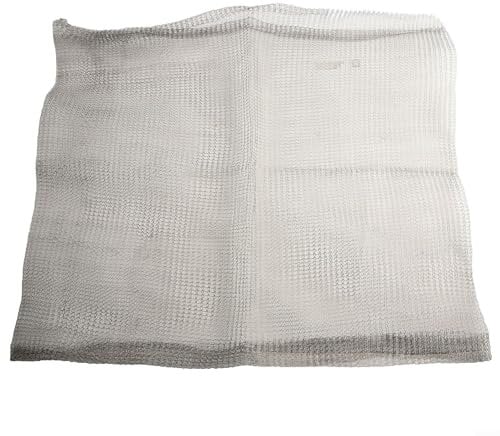 Hasaller Pflanzenwurzelkorb aus Edelstahl, Drahtgeflecht, Pflanzen-Wurzelschutz, Gopher-sicherer Drahtkorb, Maulwurf- und Wühlmaus-Drahtkörbe für Pflanzen, Wurzelschutz (60 x 60 cm)