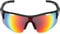 Spiuk JIFTER 3 Brille, Spiegel, Rot, Unisex, Schwarz