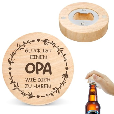 Opa Geschenk Geburtstag Vatertag Geschenk für Opa von Enkel,Geschenke für Opas Geschenk Bester Geburtstag Geschenke Opas Flaschenöffner Beste Vatertag Geschenkideen Ostergeschenk Weihnachten