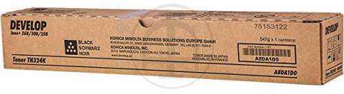 Develop Toner TN-324 Black (A8DA1D0) VE 1 Stück für ineo +258, +308, +368 Bestellartikel, NICHT stornierbar! (A8DA1D0)
