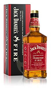 Jack Daniel's Tennessee Fire - 35% Vol. - limitierte Metall-Geschenkpackung (1 x 0.7 l)