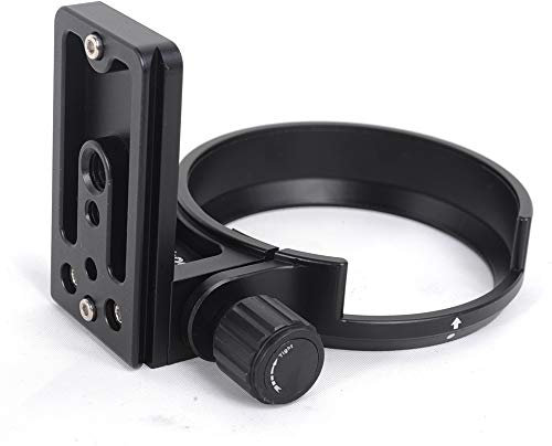 Stativschelle Stativring Objektiv Montage Stativ Stützring für Sony FE 70-300mm F/4.5-5.6G OSS, Halterungsring Halterung unten ist Arca-Swiss Fit Kameraplatte Schnellwechselplatte