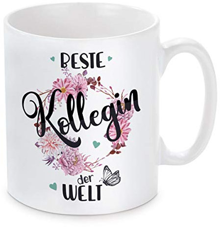 Tasse mit Motiv - Beste Kollegin der Welt