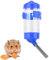 Hamster Water Bottle No Drip Pet Water Feeder Small Animal Auto Water Dispenser for Hamster Hedgehog Sugar Glider Rat Mice(Blue)