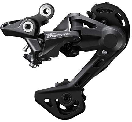 Shimano Schaltwerk – RD-M4120, DEORE, SGS 10/11-Gang, TOP Normal, Shadow Design, Direktbefestigung (Direct Mount kompatibel) – ERDM4120SGS