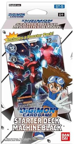 Bandai Digimon Card Game - Starter Deck Display Machine Black ST-5 (6 Decks) - EN