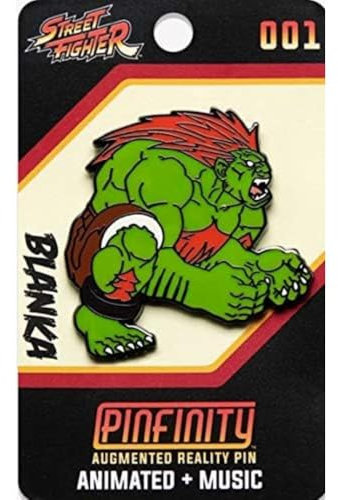 Street Fighter - Blanka - Augmented Reality Pin